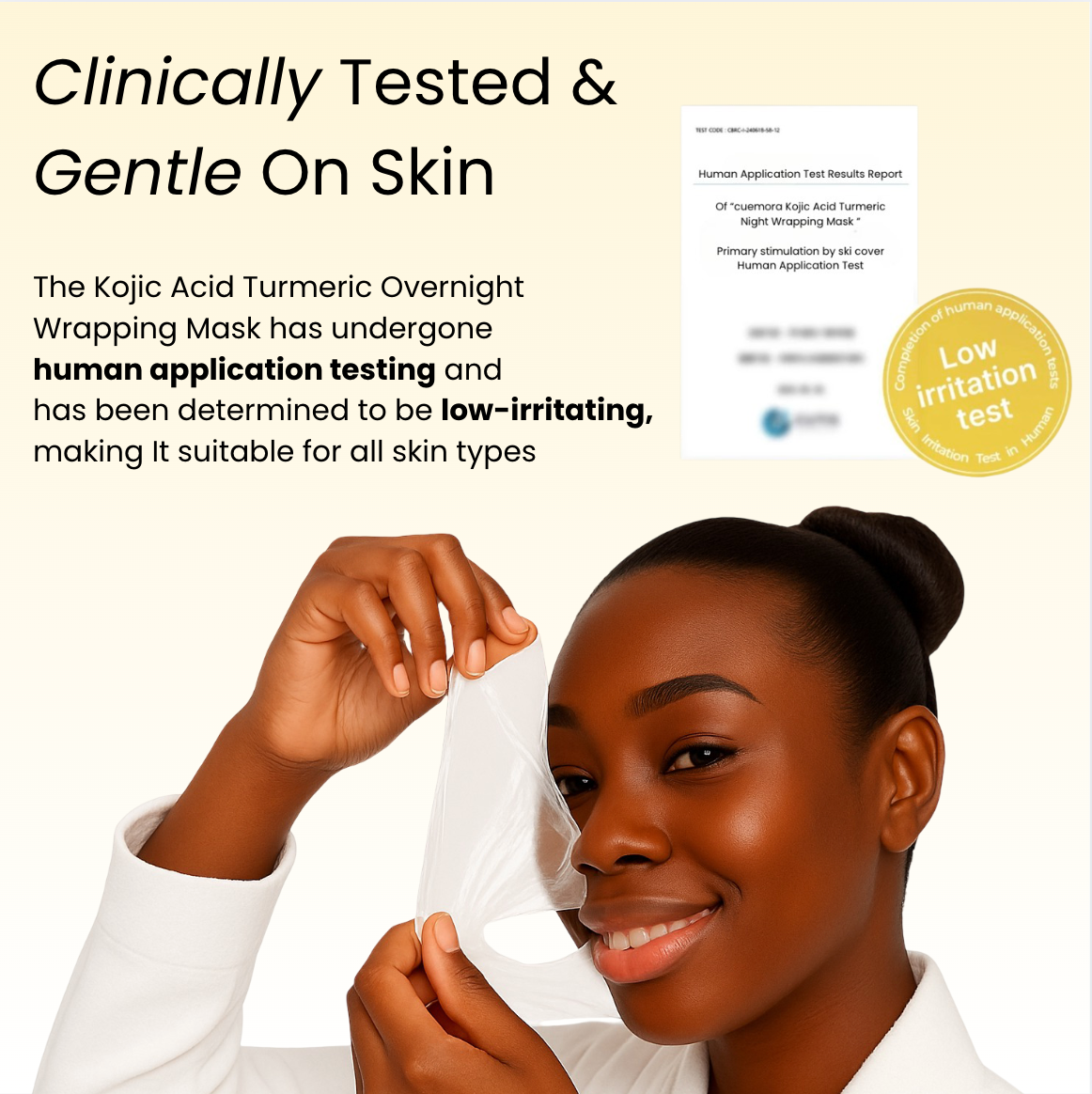 Cuemora Kojic Acid Turmeric Overnight Mask – cuemora.
