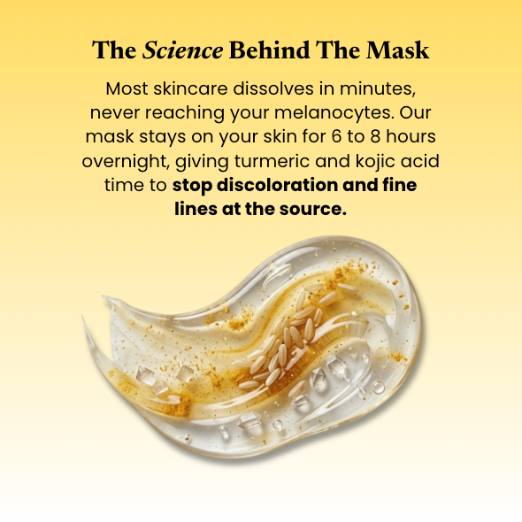 Kojic Acid Turmeric Overnight Mask For Reverse Aging