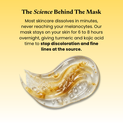 Kojic Acid Turmeric Overnight Mask For Reverse Aging