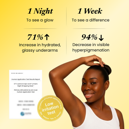 Kojic Acid Turmeric Overnight Mask For Underarms